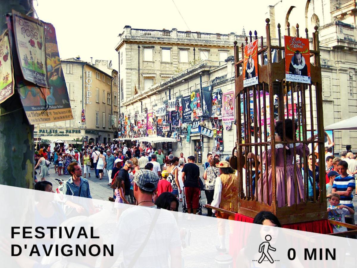 Aventure Avignonnaise - Authentique - Intramuros - City Center Екстериор снимка
